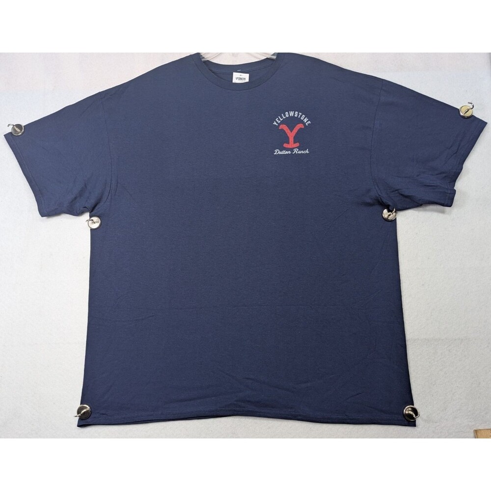 Yellowstone - Dutton Ranch - Blue T-shirt - Size 3XL